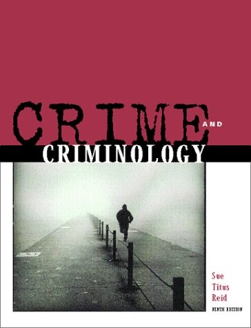 Crime and criminology    