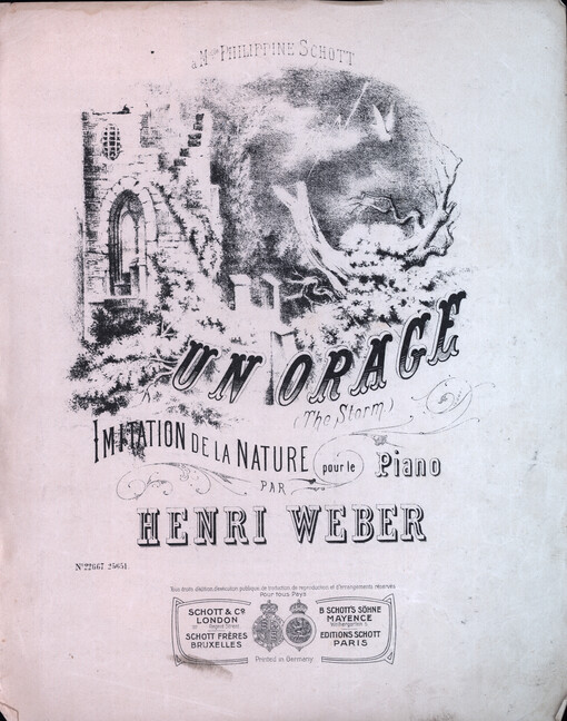 Un orage = (The storm)