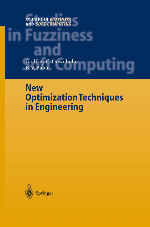 New optimization techniques in engineering