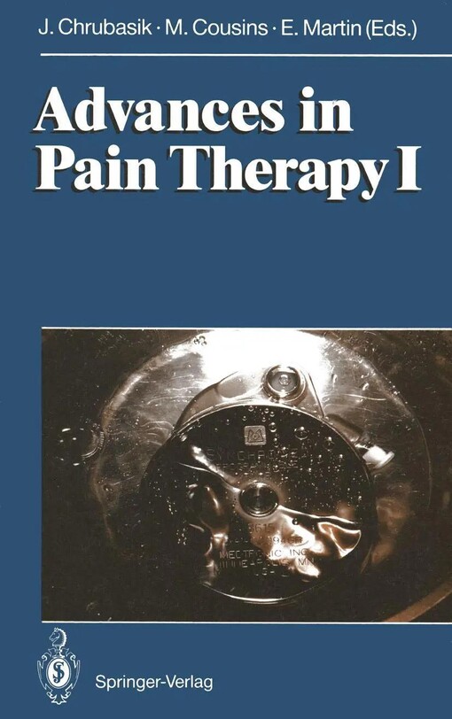 Advances in Pain Therapy ; Ed.1