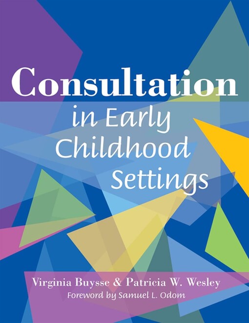 Consultation in early childhood settings