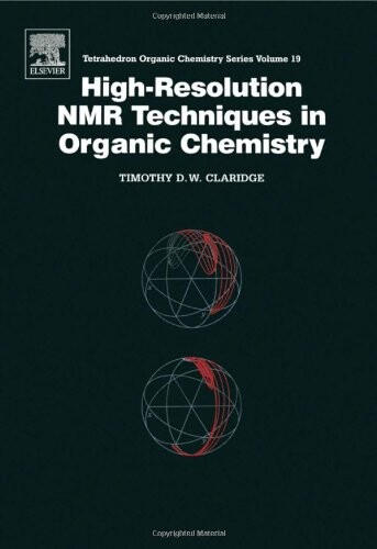 High-resolution NMR techniques in organic chemistry