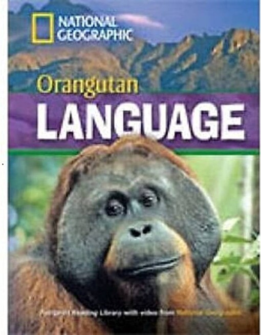 Orangutan language