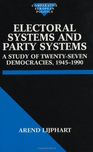 Electoral systems and party systems : a study of twenty-seven democracies : 1945-1990