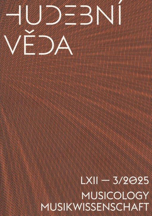 Hudební věda = Musicology = Musikwissenschaft