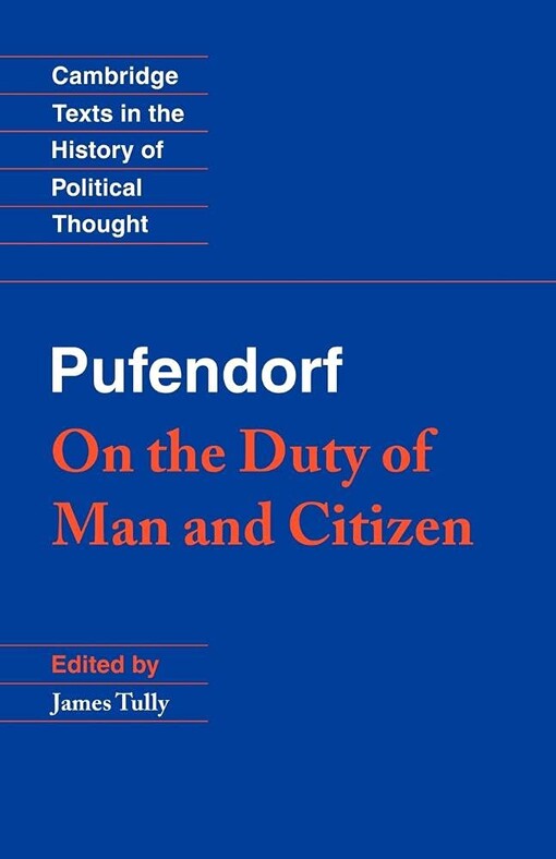On the duty of man and citizen according to natural law
