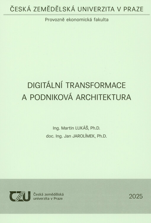 Digitální transformace a podniková architektura