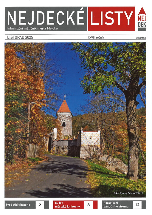 Nejdecké listy : informační měsíčník města Nejdku