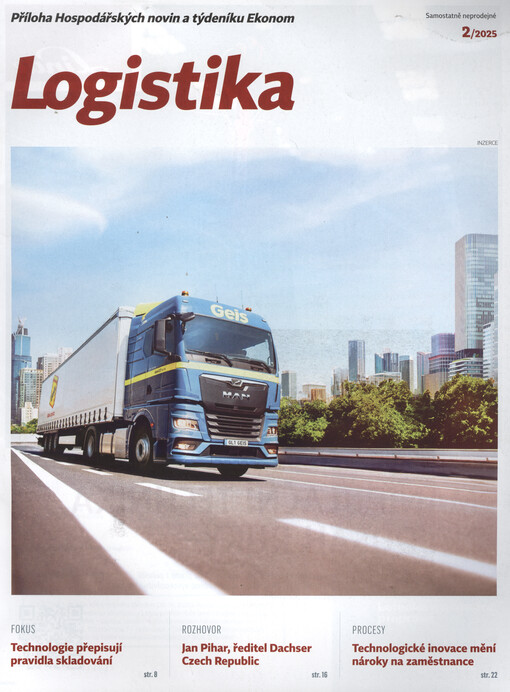 Logistika : měsíčník pro dopravu, skladování a manipulaci