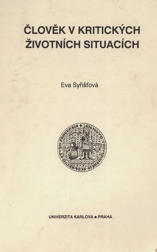 Člověk v kritických životních situacích