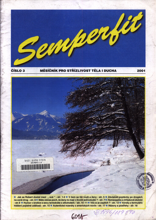Semperfit : měsíčník pro střízlivost těla i ducha