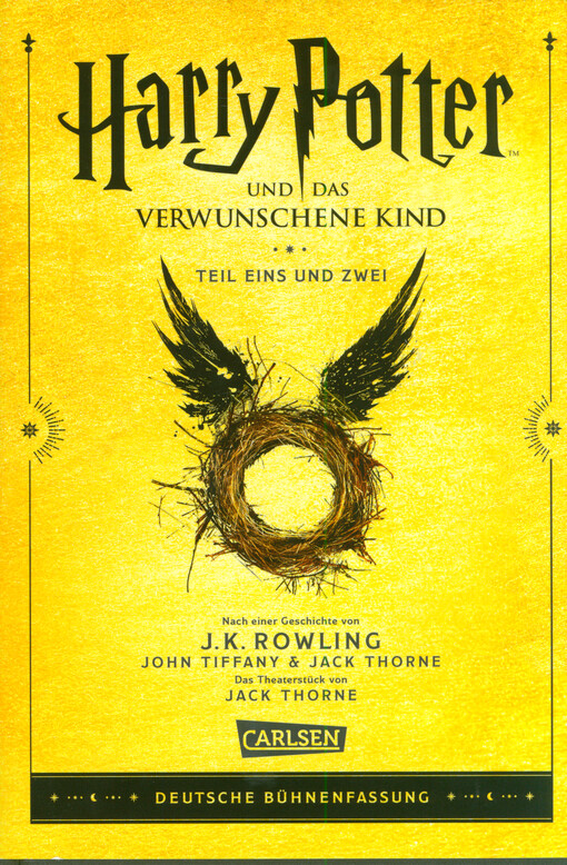 Harry Potter und das verwunschene kind : Teil eins und zwei