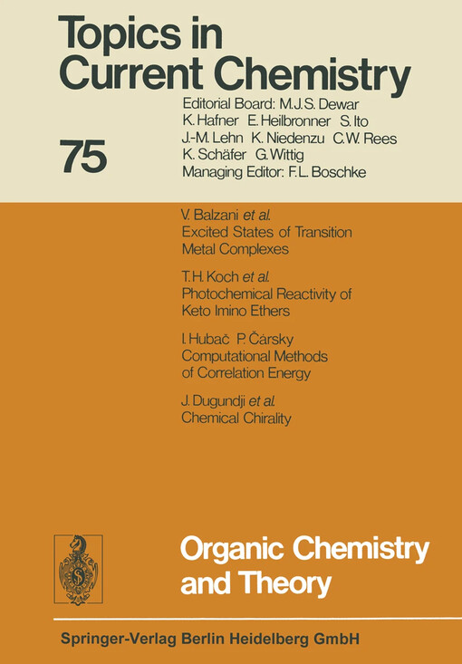 Organic chemistry and theory