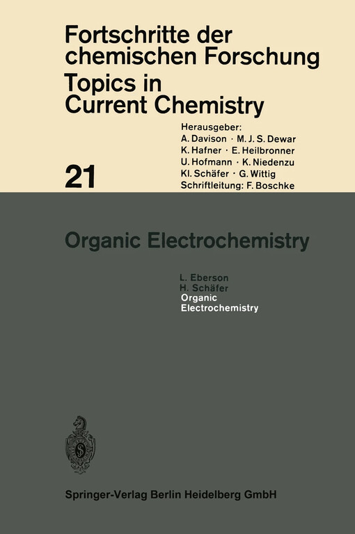 Organic electrochemistry