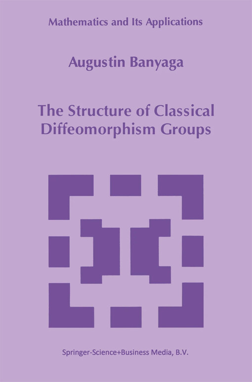 The structure of classical diffeomorphism groups