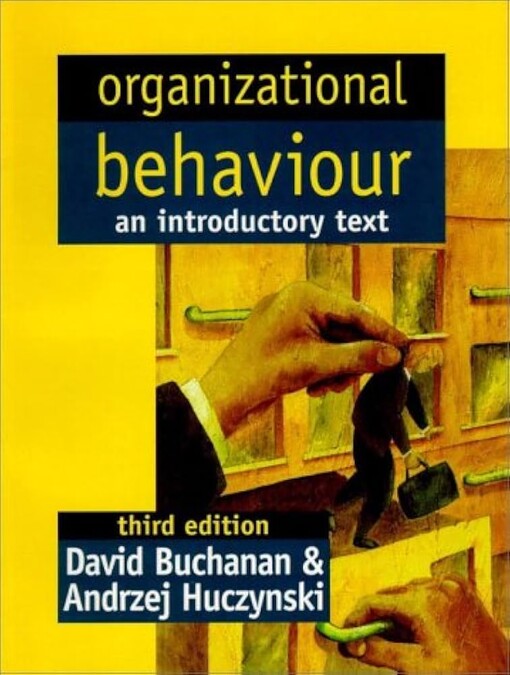 Organizational behaviour :an introductory text