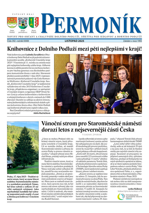 Permoník : noviny pro občany a chalupáře Jiřetínska