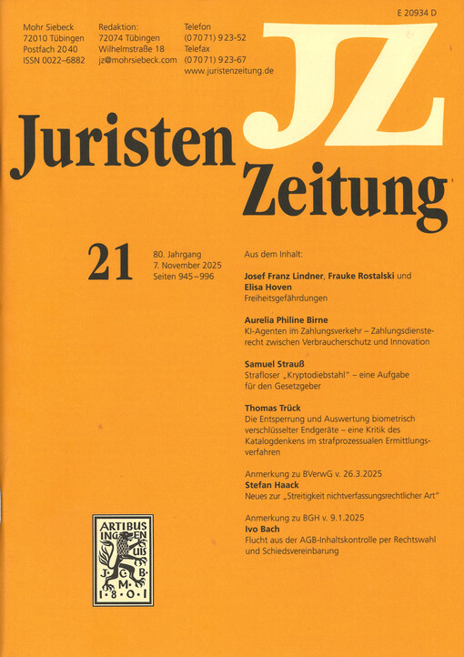Juristen Zeitung