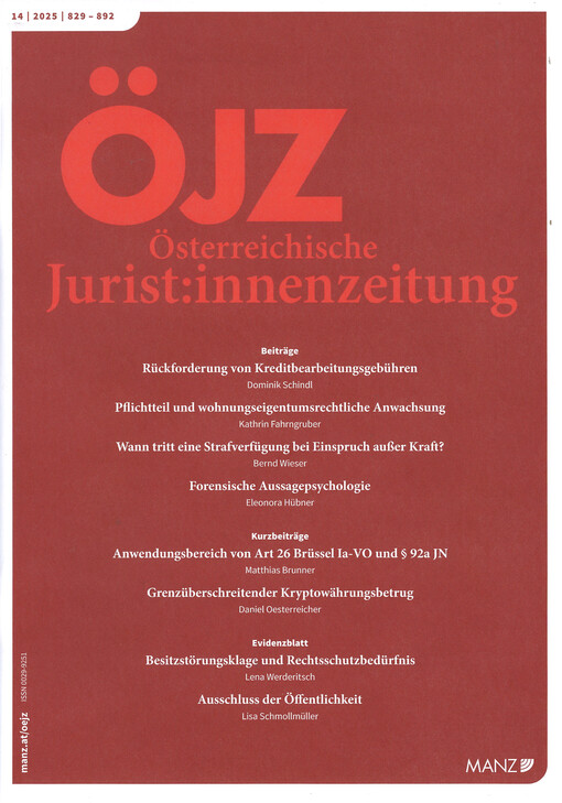 Österreichische Juristen-Zeitung
