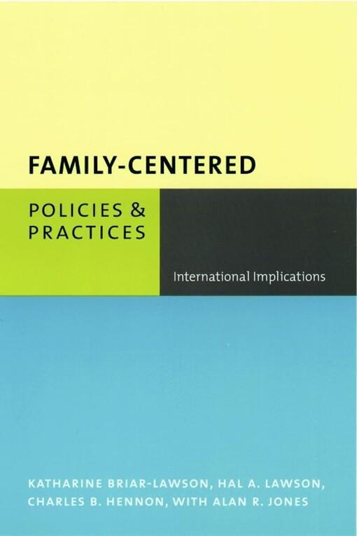 Family-centered policies and practicesinternational implications