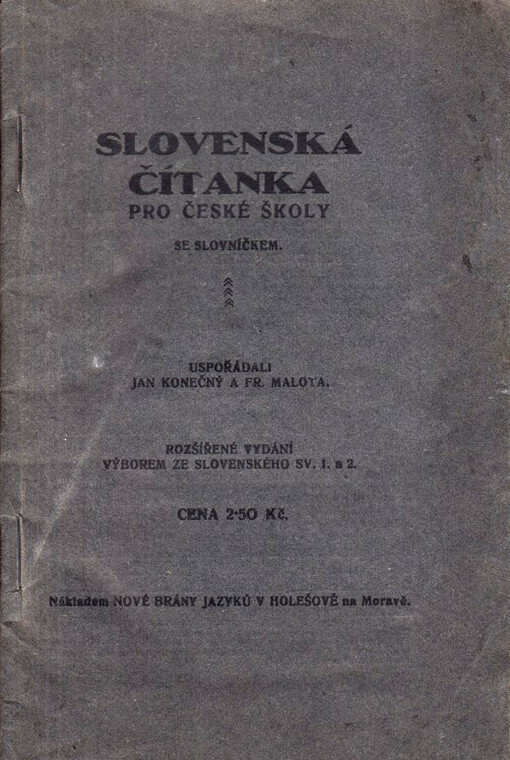 Slovenská čítanka pro české školy : se slovníčkem
