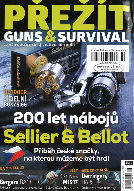 Přežít : guns & survival : zbraně, sebeobrana, výstroj, airsoft, outdoor, kondice