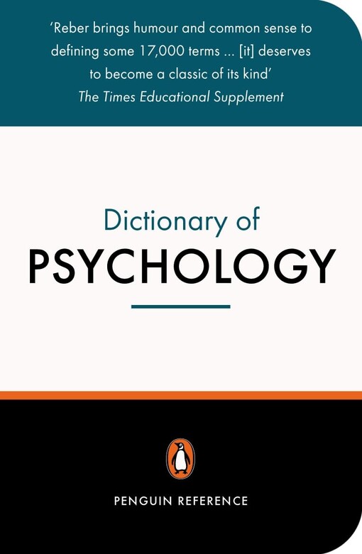 The Penguin dictionary of psychology