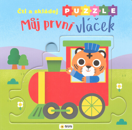 Čti a skládej puzzle. Můj první vláček