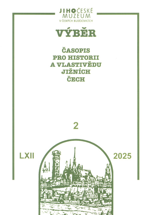 Výběr : časopis pro historii a vlastivědu jižních Čech