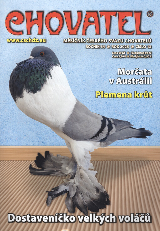 Chovatel : odborně zájmový měsíčník Českého svazu chovatelů