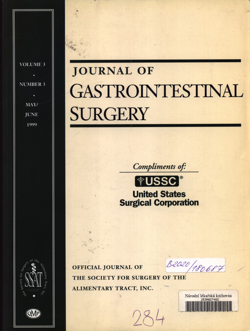 Journal of gastrointestinal surgery : official journal of the Society for Surgery of the Alimentary Tract