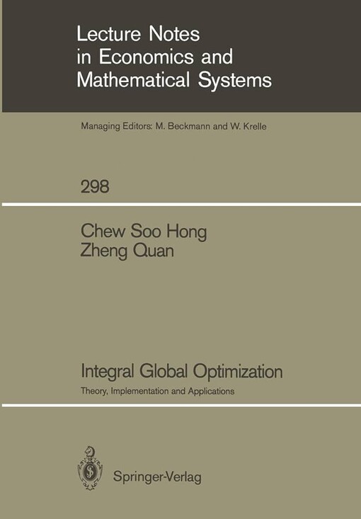 Integral global optimization :theory, implementation and applications
