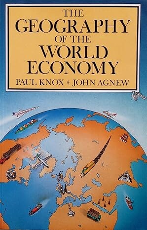 The geography of the world economy
