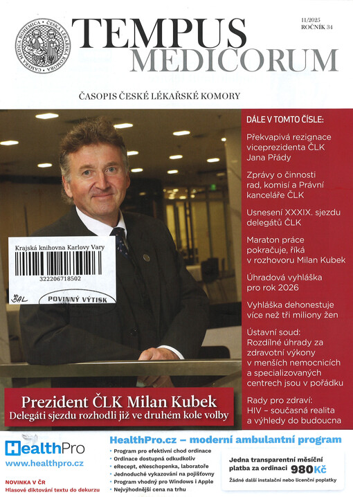 Tempus medicorum : časopis České lékařské komory