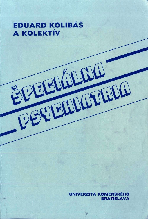 Špeciálna psychiatria