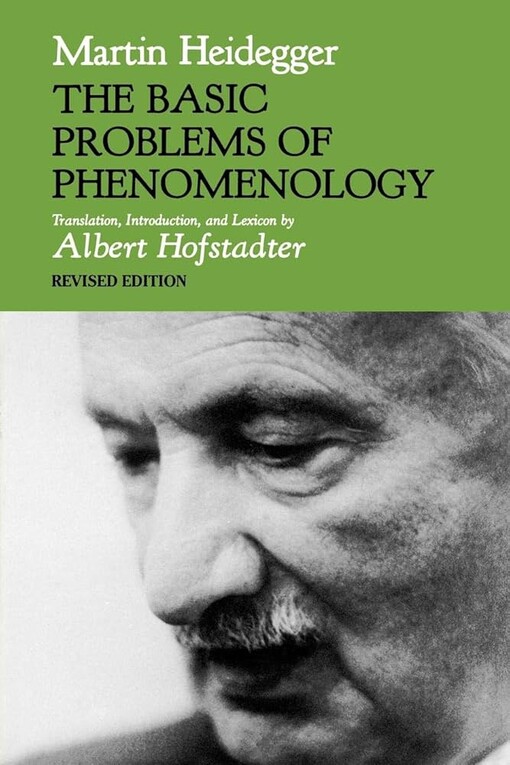 The basic problems of phenomenology