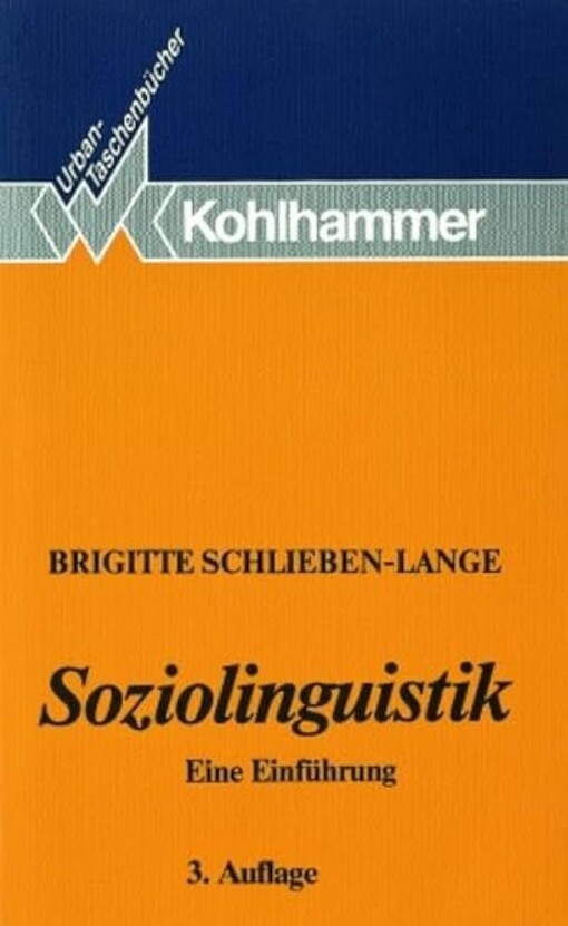 Soziolinguistik. Eine Einführung.