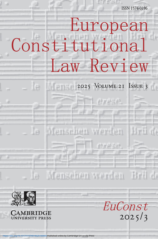 European constitutional law review