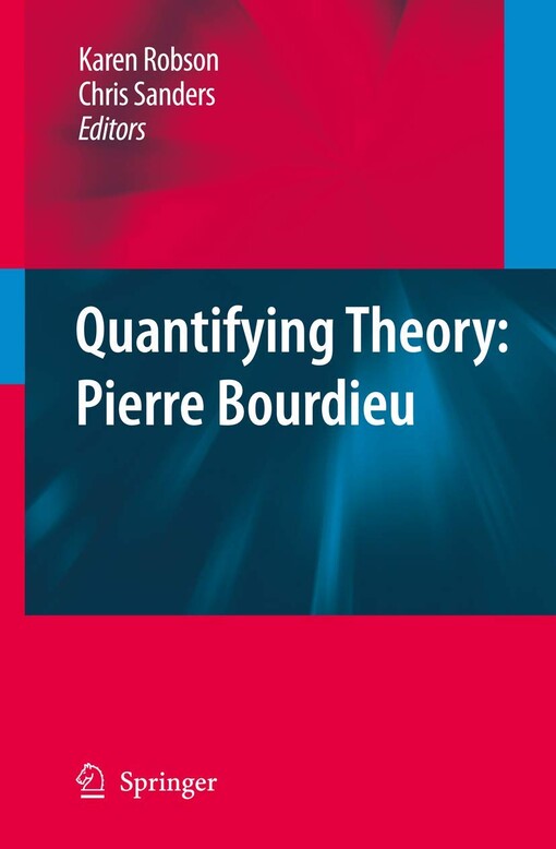 Quantifying theory :Bourdieu