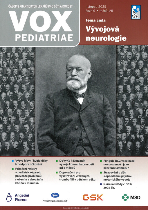 Vox pediatriae : časopis praktických dětských lékařů