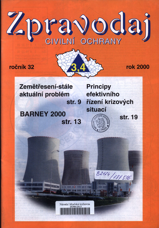Zpravodaj civilní ochrany : odborný časopis pro otázky civilní ochrany a krizového řízení