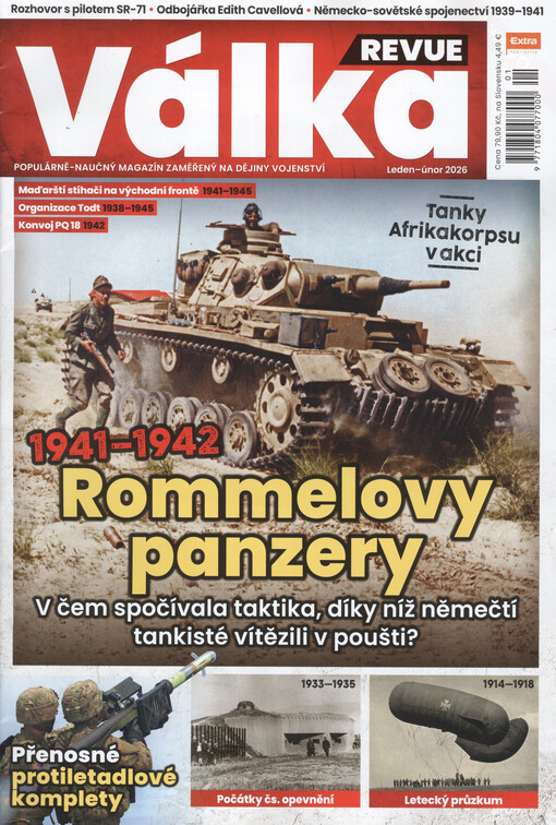 Válka revue : populárně-naučný magazín zaměřený na dějiny vojenství