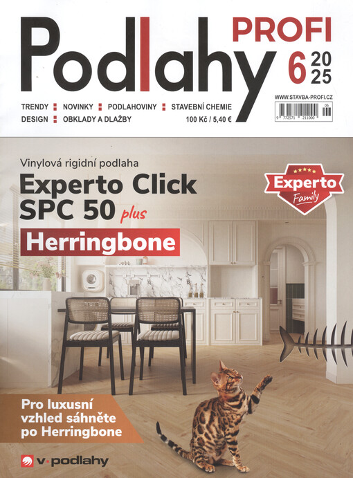 Podlahy profi : trendy, novinky, podlahoviny, stavební chemie