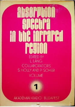 Absorption spectra in the infrared region