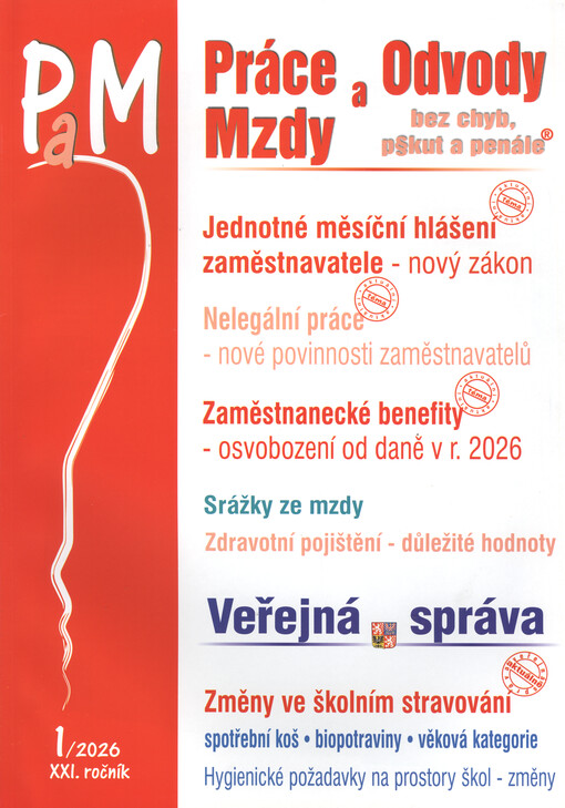 Práce, mzdy, odvody bez chyb, pokut a penále