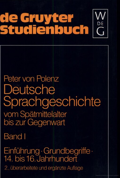 Deutsche Sprachgeschichte vom Spätmittelalter bis zur Gegenwart.Bd. 2,17. und 18. Jahrhundert