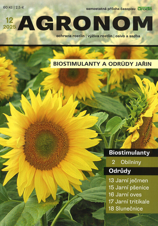 Agronom : samostatná příloha časopisu Úroda