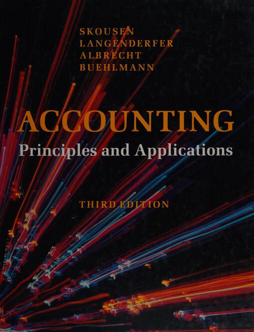 Accounting Principles and Applications