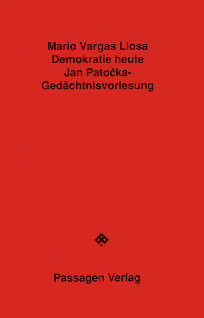 Demokratie heute :Jan Patočka-Gedächtnisvorlesung des IWM 1993