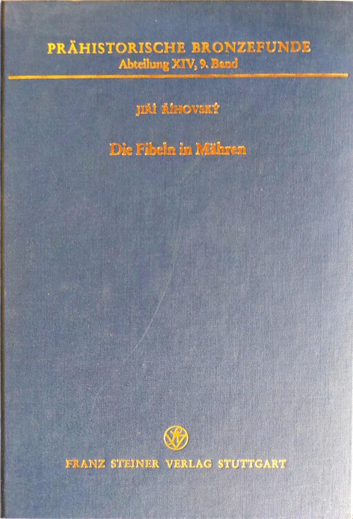 Die Fibeln in Mähren